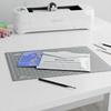5pcs Holographic Sticker Paper Clear Vinyl Self-Adhesive Waterproof Transparent Cold Laminating Film For Crafts