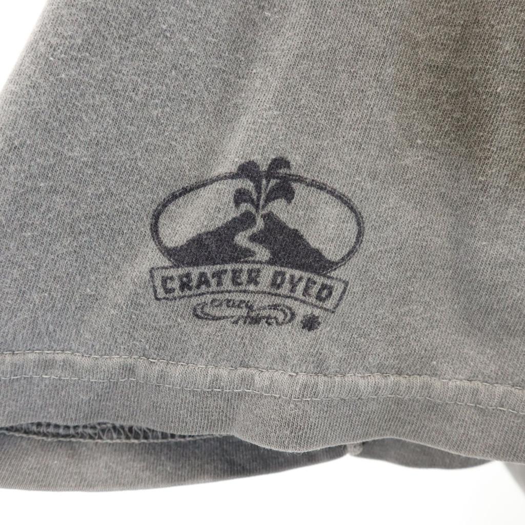 Crazy Shirt Back Print Shark Short Sleeve T-shirt M Gray Shark Men's Used