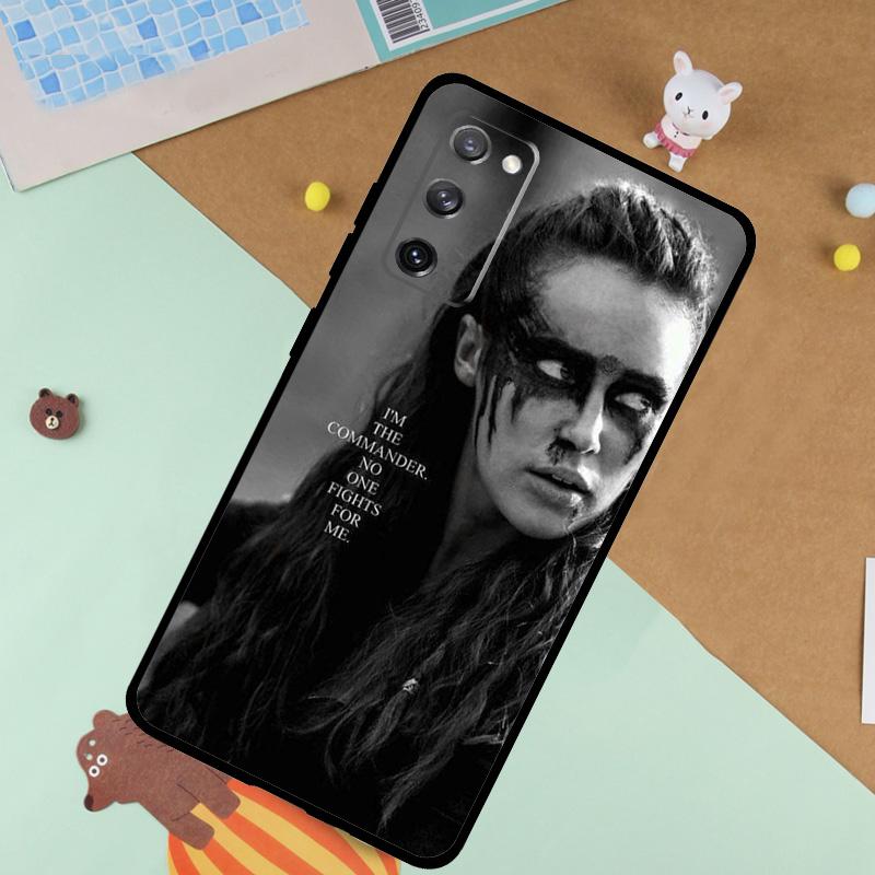 The 100 TV Show Heda Lexa Soft Case For Samsung Galaxy S24 Ultra S9 S10 S20 S22 S23 Plus S21 FE S25 Ultra Funda Cover