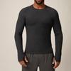 Mens Quick Dry Long Sleeve Sports Fitness Running Training Workout Top