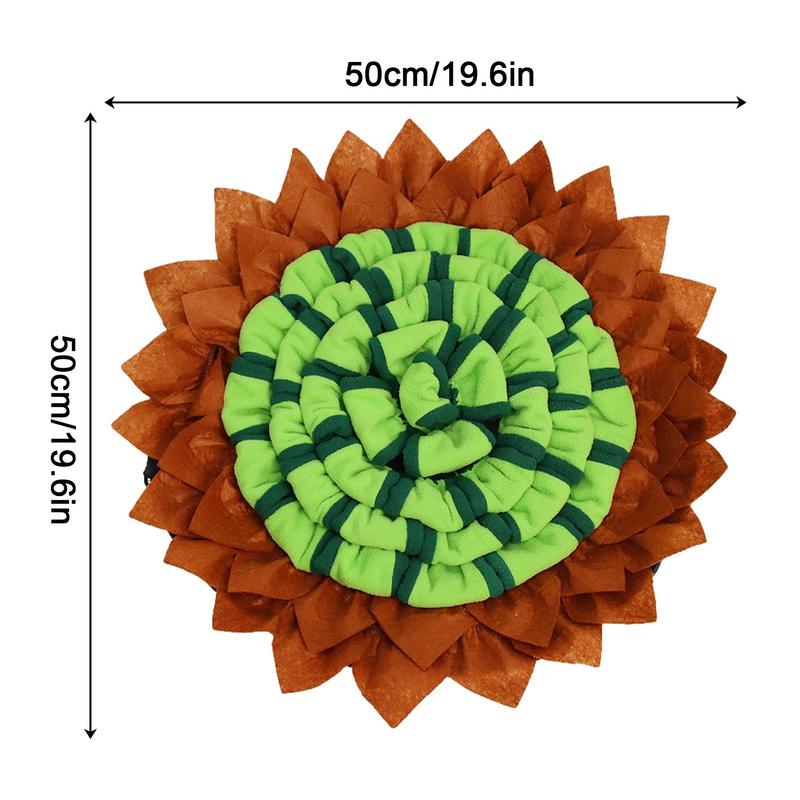 Dog Sniffing Pad Interactive Feed Mat Enrichment Pet Foraging Mat Nosework Feeding Mat For Smell Training Slow Eating Mat