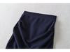 Koreaanse Stijl Hoge Taille Bodycon Potlood Minirok met Heupversterkend en Achtersplit