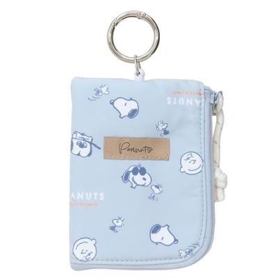 Marimo Craft Daily Pass Case Dusky Palette Snoopy GY W75×H100×D10mm SPCQ-597