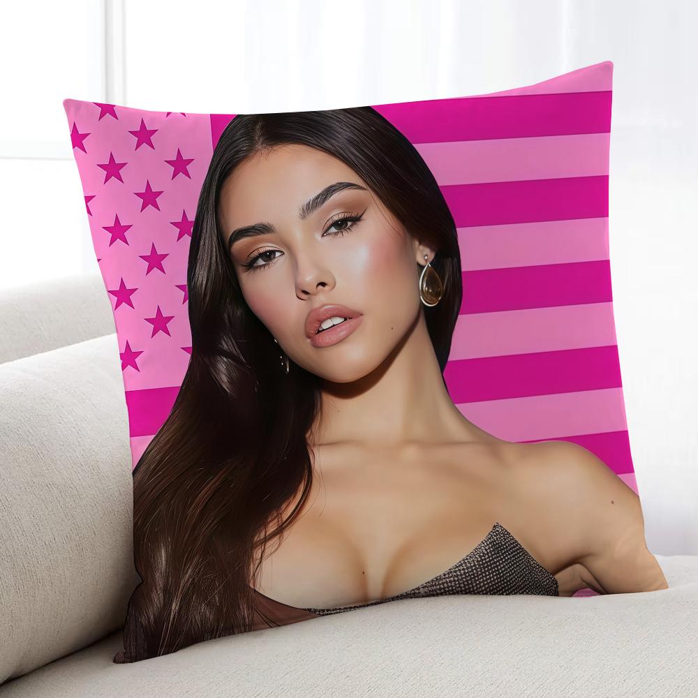 M-Madison B-Beer Singer Cushion Cover Home Bedding Sofa Living Room Pillowcase Simple Soft Skin Cushion Cover Party Gift