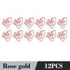 6Pcs Gold Leaf Napkin Rings Fall Napkin Holder for Christmas Thanksgiving Wedding Dinnig Table Decoration 2026 HWL02