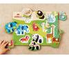 Ed.Inter Wooden Puzzle Wooden Puzzle Friendly Animals