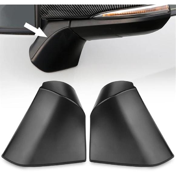 Car Side Rearview Mirror Triangle Base Cover Compatible for Toyota RAV4 RAV 4 2020 2021 2022 Front Left Right Auto Accessories(1 pair)