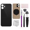 Professional Back Glass Housing Battery Back Cover Replacement with Pre-installed Adhesive Tools