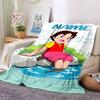 Customiz Name Personality Heidi  Blanket Soft &Warm Sofa Office Bed Travel Lunch Break Blanket, Gift Suitable All Seasons