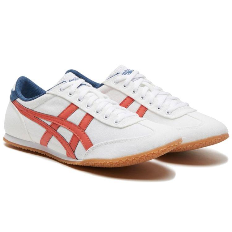 Onitsuka Tiger Machu Racer Comfortable Versatile Shock Absorbing Non-Slip Durable Lightweight Low-Top Casual Shoes Unisex sneaker 1183A858-101