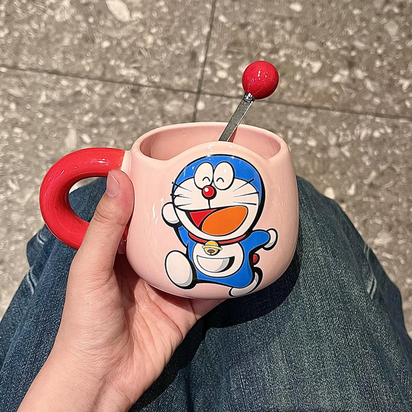 Baifenbai Home Furnishing Mug High Value Cute Ceramic Cup Drinking Cup Coffee Breakfast Cup Children