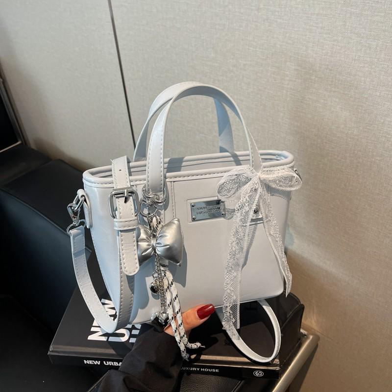 

2025 Women s Versatile Crossbody Tote Bag: Casual, Fashionable, and Compact Without Accessory светло-синий