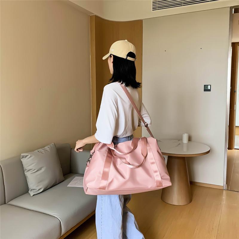 Cross-Border Women's Large Capacity Casual Sports Fitness Bag - Korean Style Shoulder Handbag & Yoga Bag