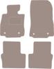 Dywaniki welurowe w kolorze beżowym: Mazda 2 III hatchback (2015-)