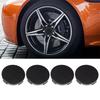 Universal Car Wheel Centre Hub Cover Center Rims Cap Black ABS Plastic 4/8X 65mm