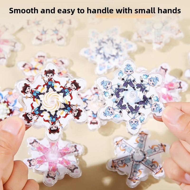 Nezha Space Spinner Toy With Plastic Material For Kids Preschool And School Gift