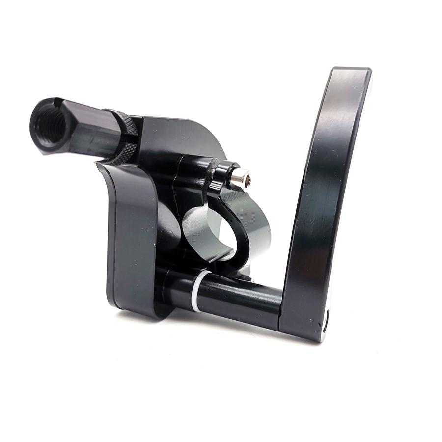 Motorbike Aluminum 7/8" 22mm Thumb Throttle Lever Refueling Device Assembly For Banshee YFZ450 Sportrax TRX450R ATV Dirt Bike