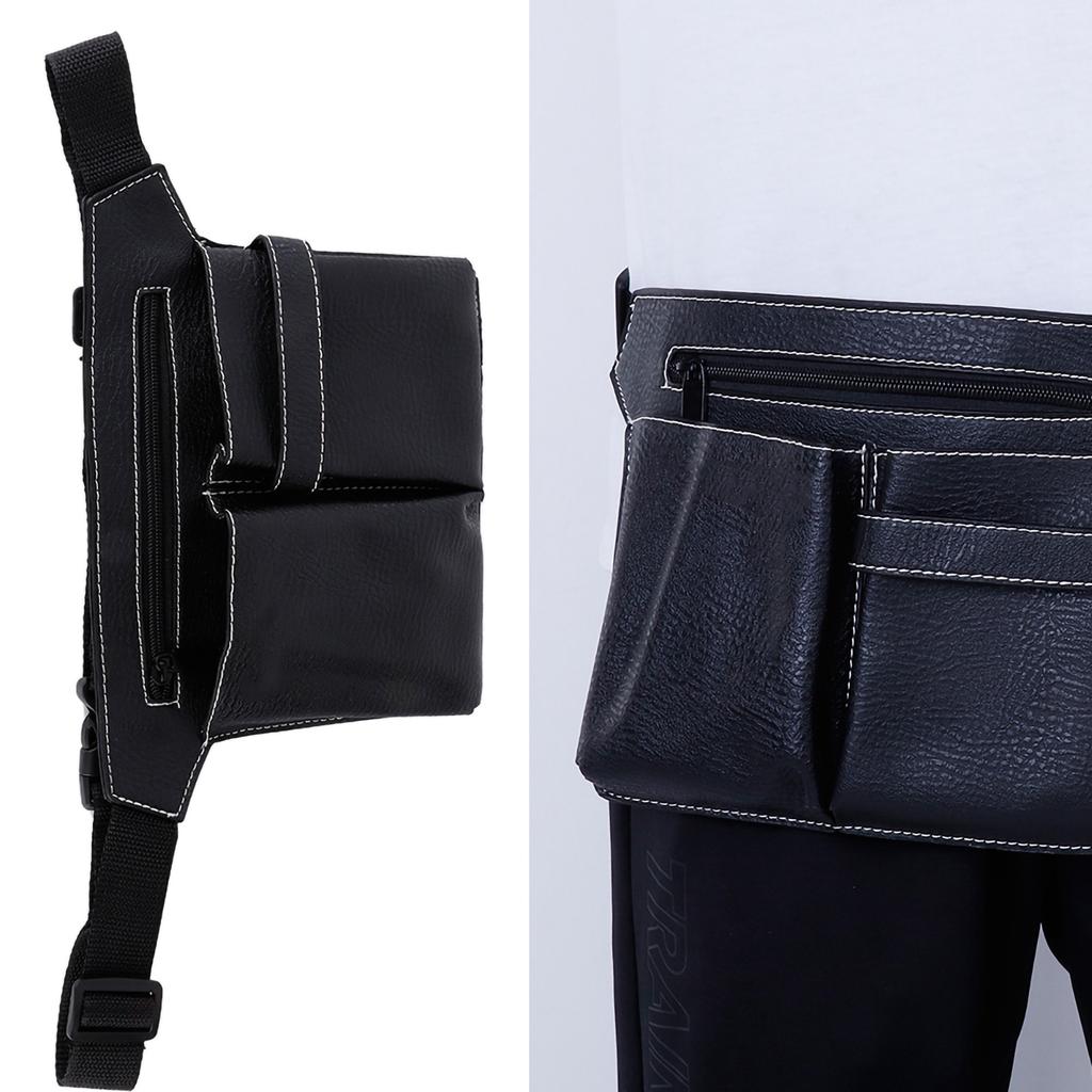 Barber Shears Waist Bag Hairdressing Salon Scissors Holster Holder Pouch