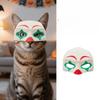 2026 Stylish New Halloween Cat Mask Prom Party Pet Supplies Comfortable To Wear Smooth Surface Plastic Pet Mask Cat Products