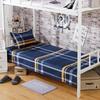 Velvet Single Bed Sheet & Double Quilt Cover for Dormitories in Simple Style