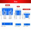 306PCS car fuse Kit 5A/10A/15A/20A/25A/30A/35A amplifier with box clip combination car blade fuse set with circuit electric pen Fuse Holders1
