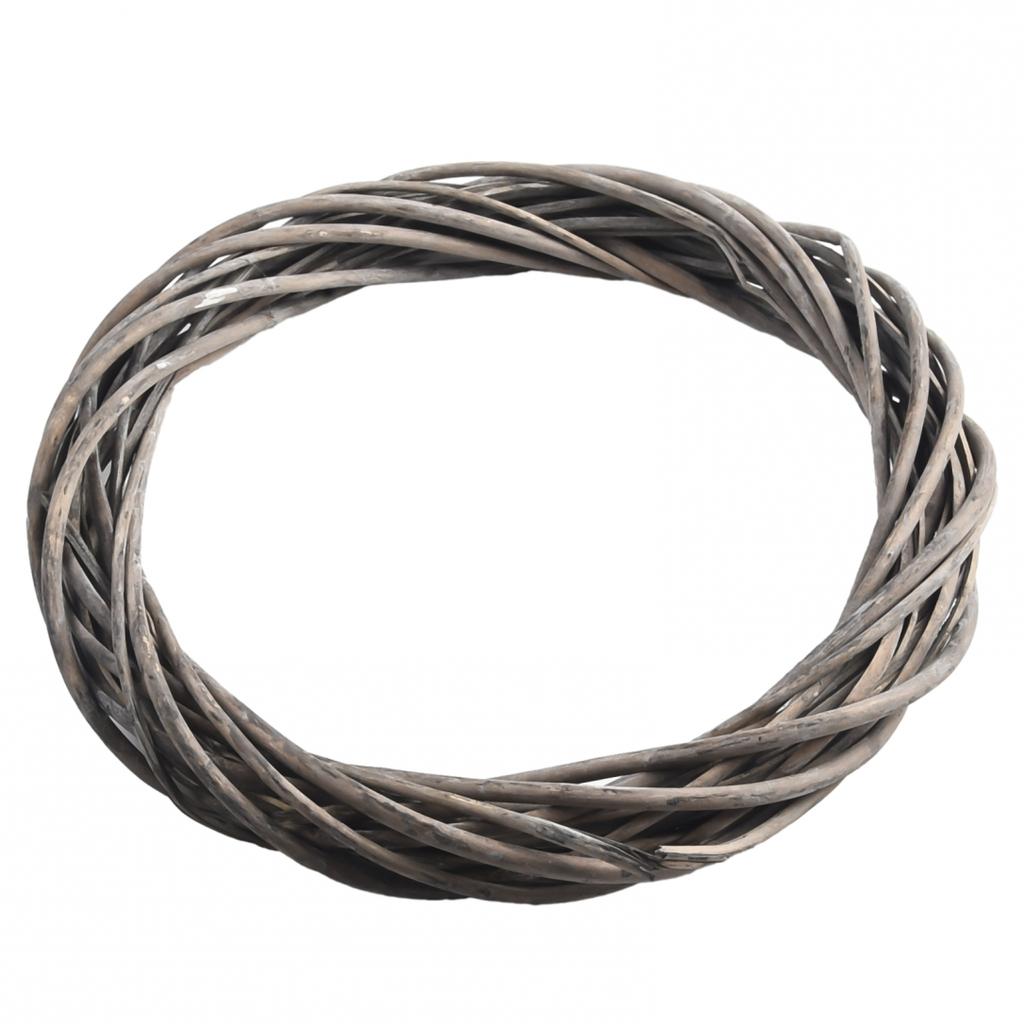 Christmas Rattan  for Ring Wreath Wicker Vine Garland Hanging Wedding Grey Wreath