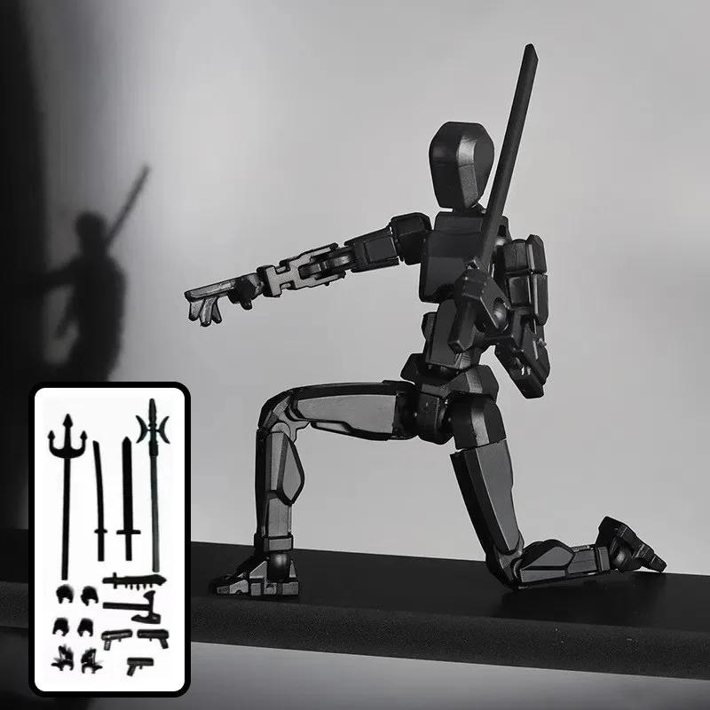 Lucky Puppets 13 Doll,Multiple Styling Combinations Robot Model,Cheap Holiday Gift,Cool Robot Doll Desktop Decoration
