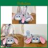 Zootopia Plüschfuchs Hase Eimertasche Mit Reißverschlusstasche Für Freizeit-Ausflüge
