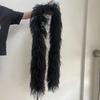 DIY 6PLY Natural Ostrich Feather Boa for Sewing Costume Embroidery 0.5/1/2/3/4M Length Wedding Carnival Dress Decoration Craft