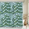 Dandelion Natural Flowers Shower Curtains Waterproof Bathroom Curtain Bath Curtain High Quality With Hooks Shower Curtain