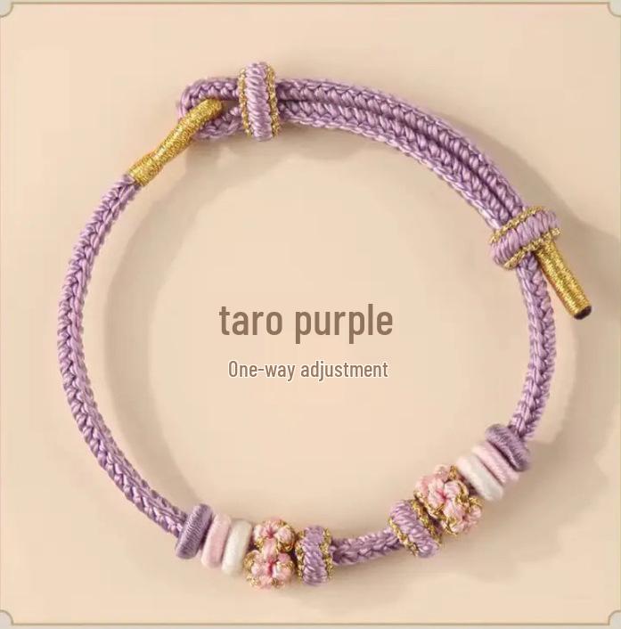 Handmade Dunhuang Color Pan Chang Knot Rope Jewelry Accessory for Men and Women