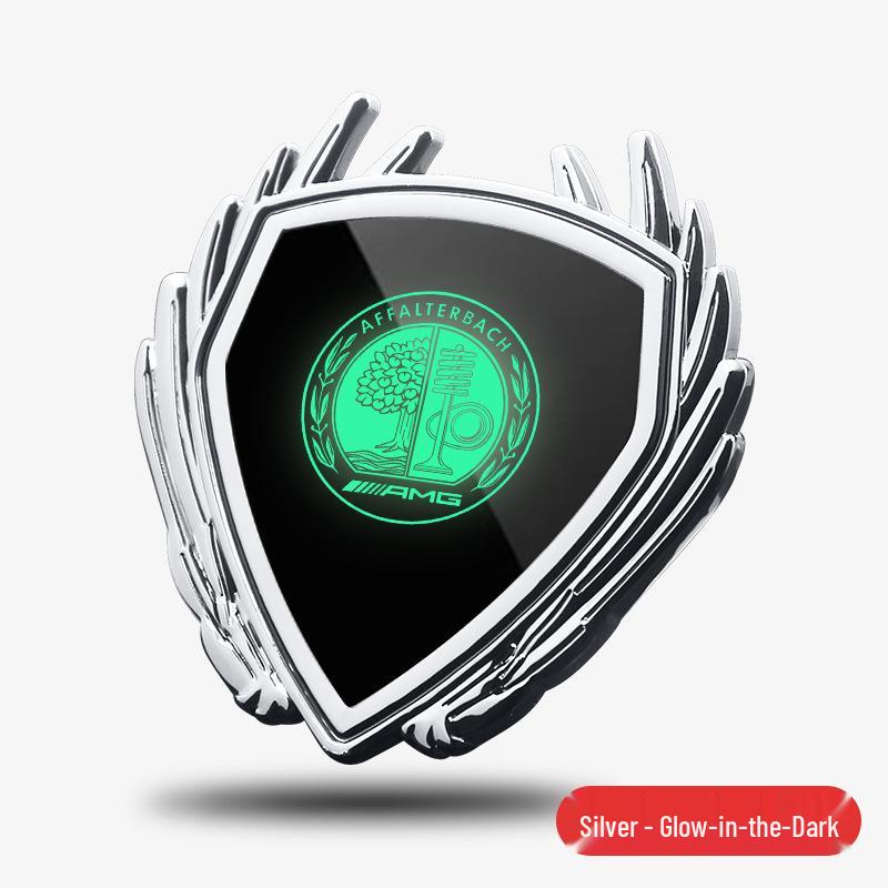 Metal Wing Emblem Sticker for Mercedes GLA35/G45 AMG Car Body Side Window