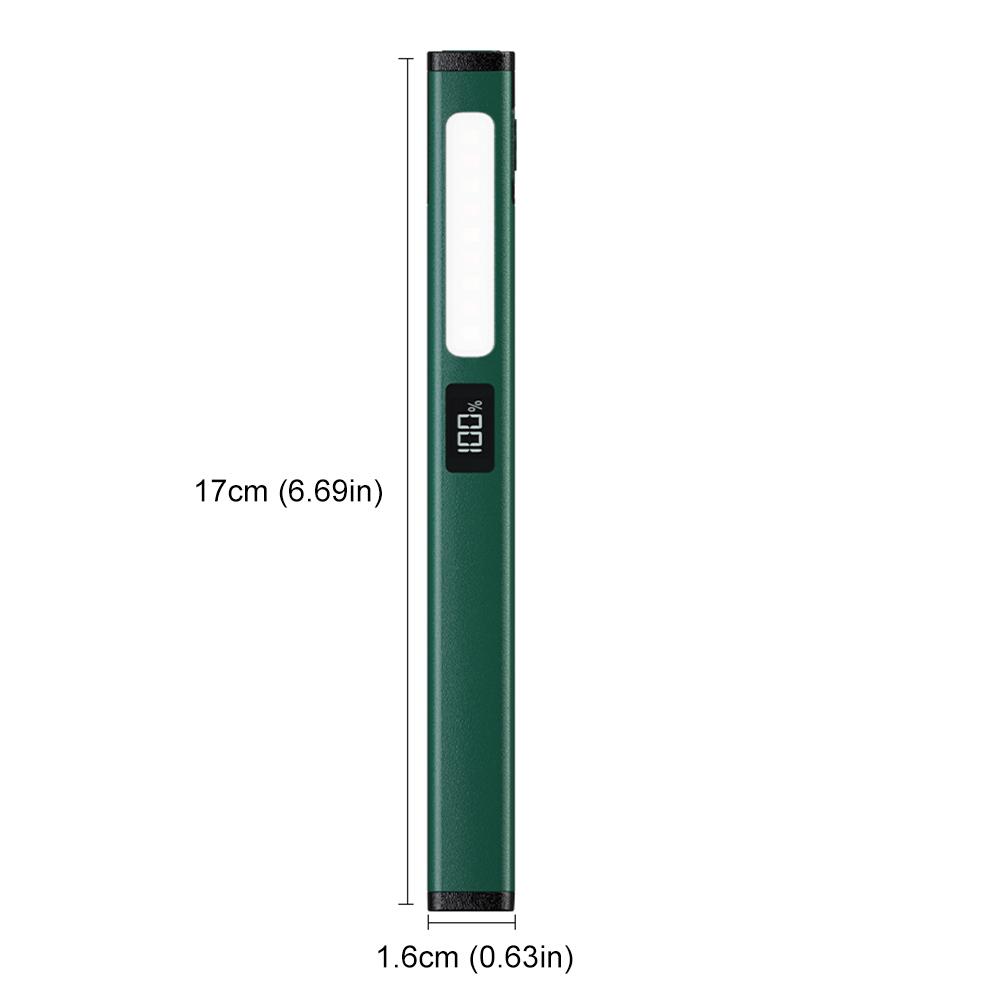 LED+SMD Medical Handy Pen Light with Pen Clip Work Inspection Flashlight 120LM Medical Pen Pupil Lamp 400mAh for Nursing Student