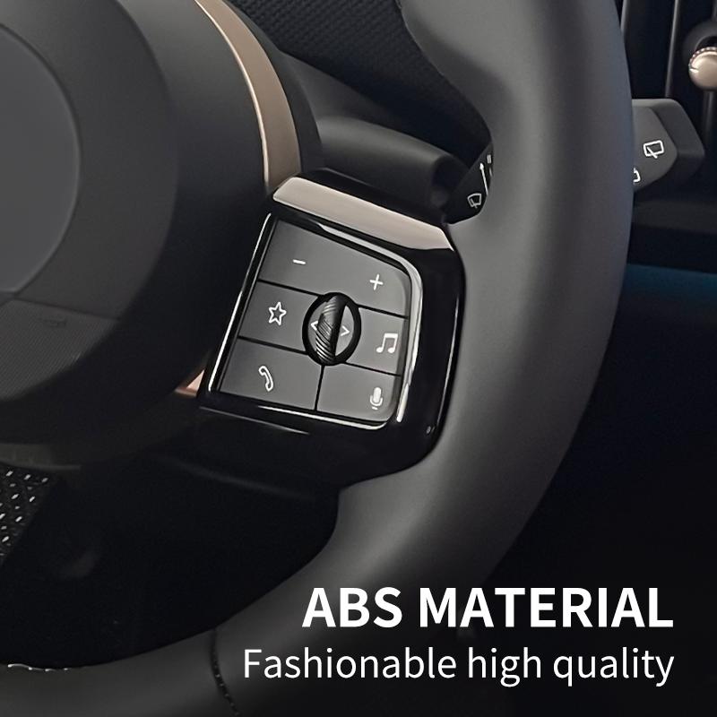 Car Steering Wheel Center Panel Button Cover For Mini Cooper F65 F66 F67 U25 J01 J05 Countryman Decoration Interior Accessories