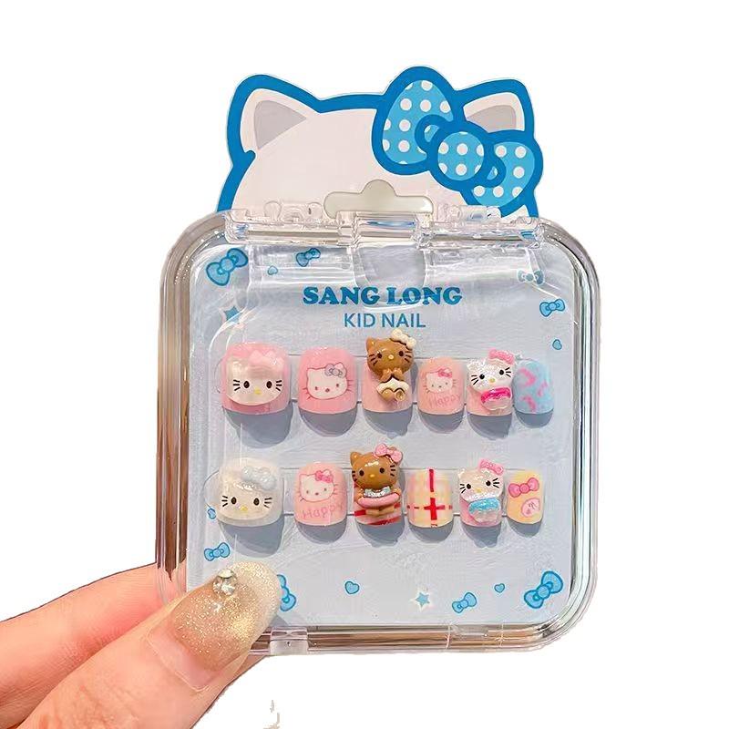 Children's Cute Cartoon Nail Stickers - Kuromi & My Little Pony Designs