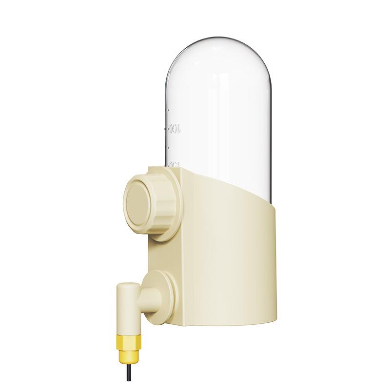 Bird Feeder 2L Automatic Large Capacity Hanging Leak Proof Cage Kettle for Parrot Canary Finch Home Daily Use