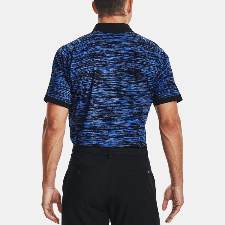 Under Armour Golf Short Sleeve Polo Shirt Men tops Blue 1361805-437