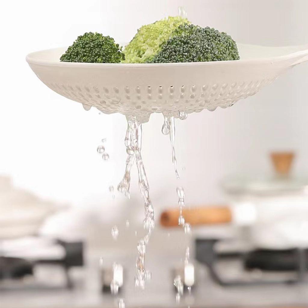 Kitchen Colander Strainer Spoon for Easy Food Retrieval and Efficient Filtering Home Cooking Tool Kitchen Utensils