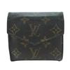 LOUIS VUITTON M61660 Vintage W Hook Wallet Compact Wallet Monogram Monogram Portonet Bie Cult Credit Tri-fold wallet Brown Monogram Used