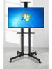 Movable Vertical TV Floor Stand for 55-75 Inch Screens