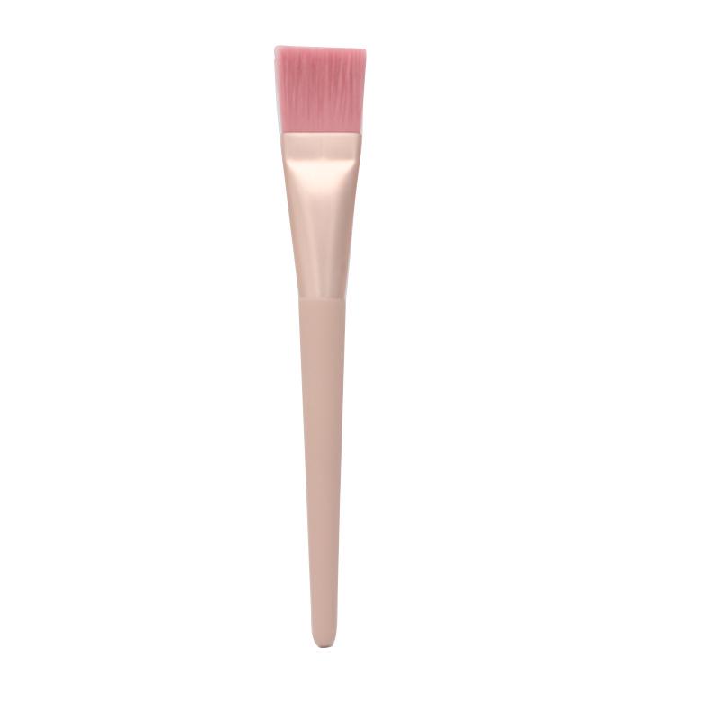Jing Yan Yue Se Large Pink Portable Powder Brush - Soft Bristles for Blush and Contour.
