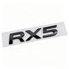 Van toepassing op RX5 autosticker, woordlabel achterklep modellabel rx5 Engelse letter logo gewijzigd autologo