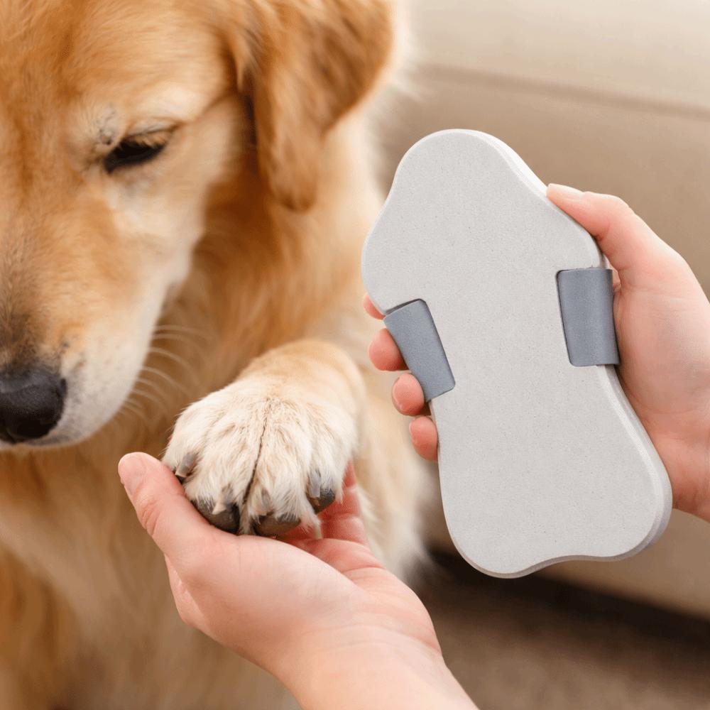Manual Dog Nail File Board Adjustable Strap Cat Nail Scraper Pet Claw Grinder  Paw Care
