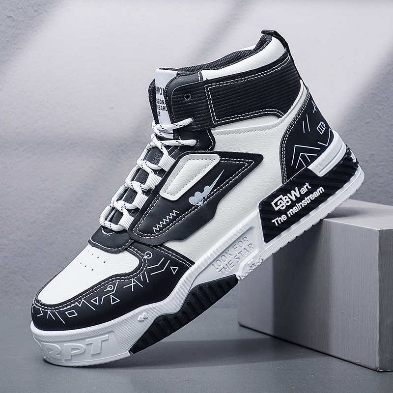 Rubber Sole High-top Adult Shoes Casual Teni For Sports Men Sneakers Men Summer Premium New Style Luxary Womenshoes Shoses