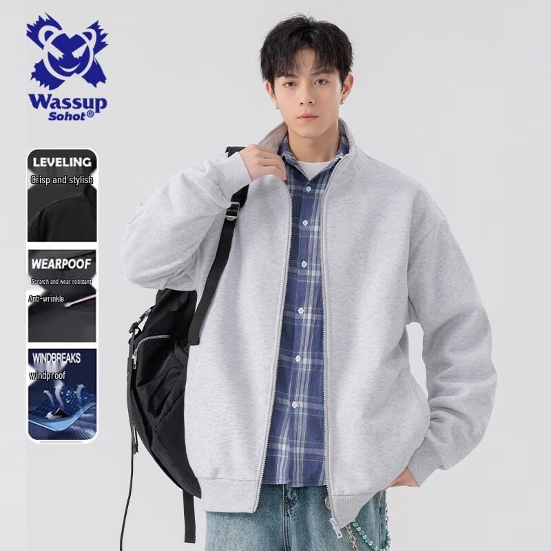 

Wassup Sohot Men s Casual Pullover Sweatshirt XL