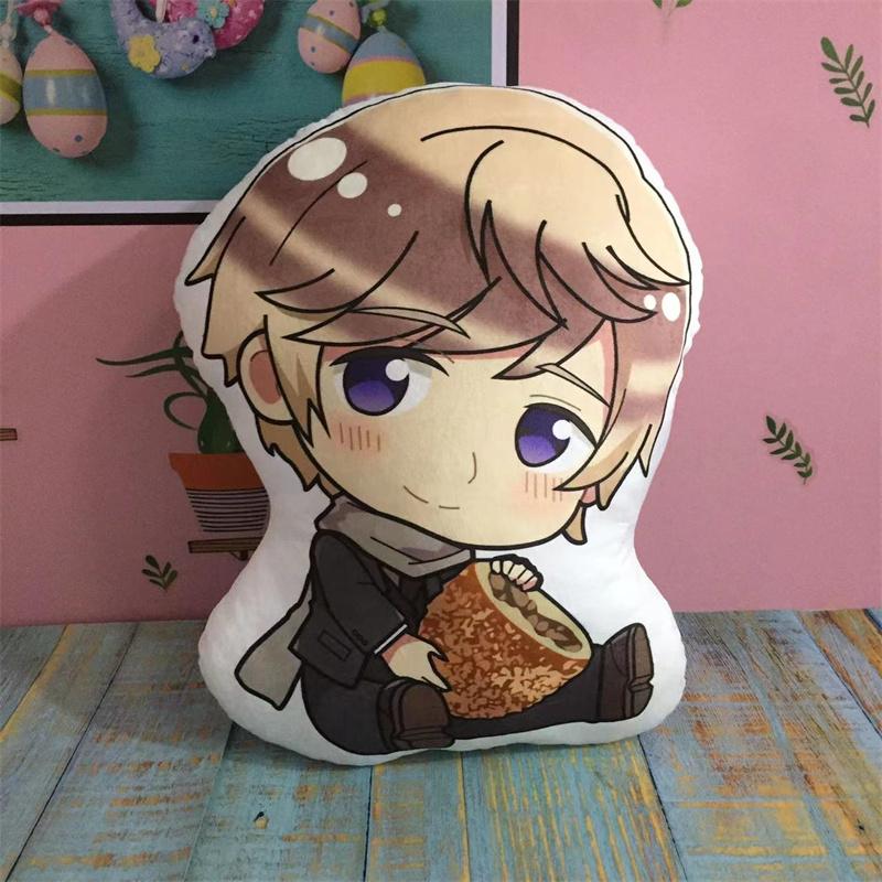 Pingente de Pelúcia Mini Axis Powers Hetalia Anime 10cm - Feliciano Vargas Arthur Kirkland Ivan Brinquedo de Pelúcia Decoração de Bolsa