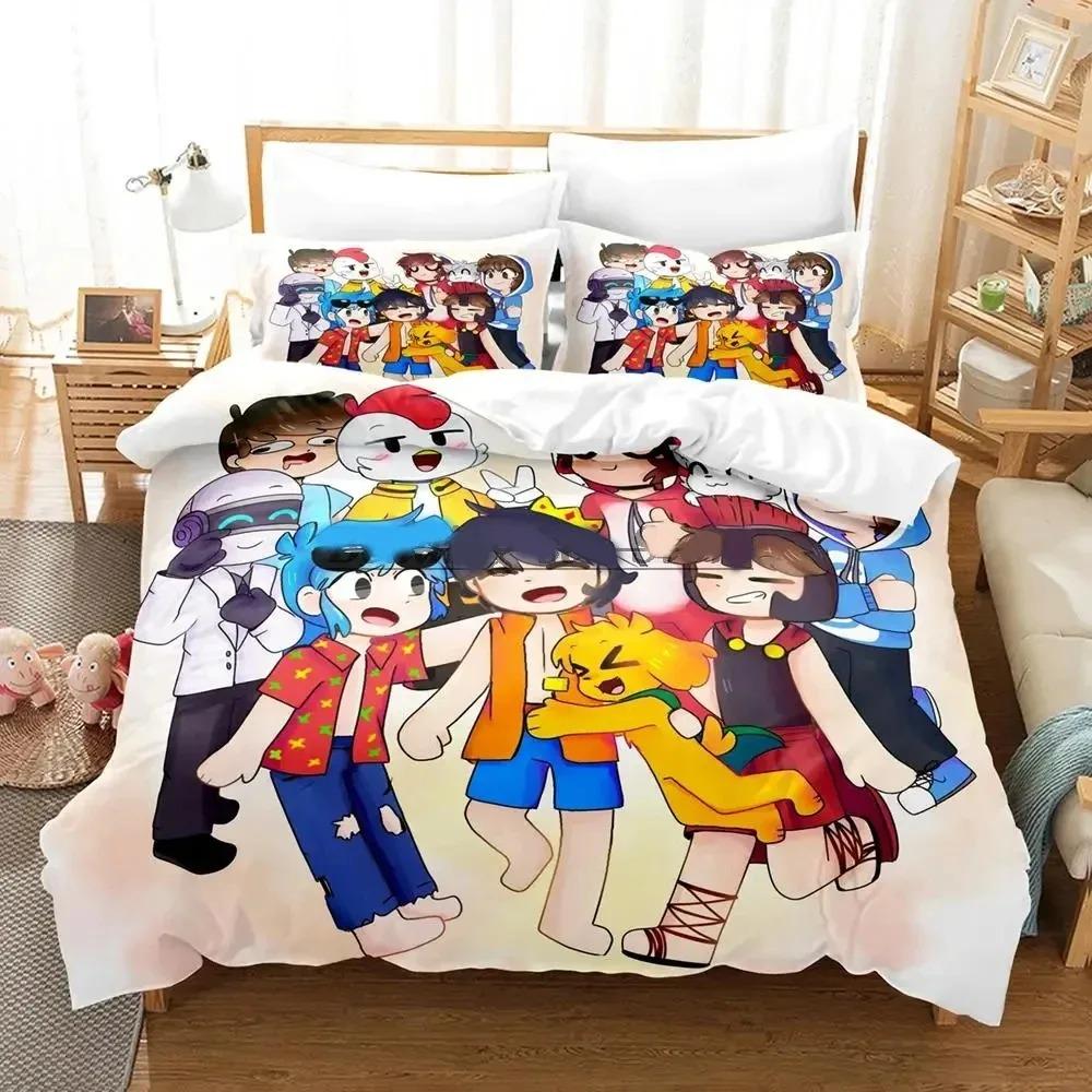 3D Print Acenix Anime Bedding Collection Duvet Cover Bed Collection Quilt Cover Pillowcase Comforter King Queen Size Boys Adult Bedding Collection