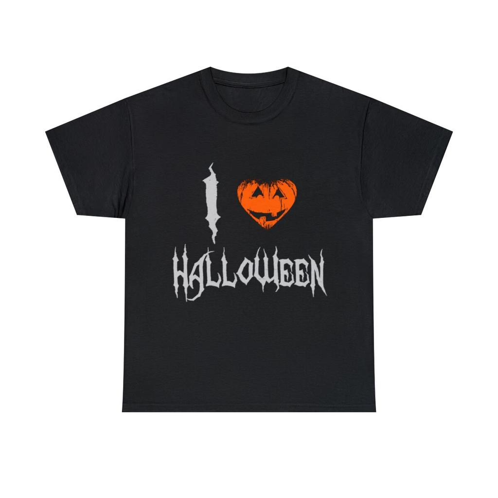 I Love Halloween Graphic Tee Shirt, S-5XL