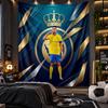 Wall Hanging Tapestry Cristiano Ronaldo Print Cloth for Living Room Bedroom Home Decor