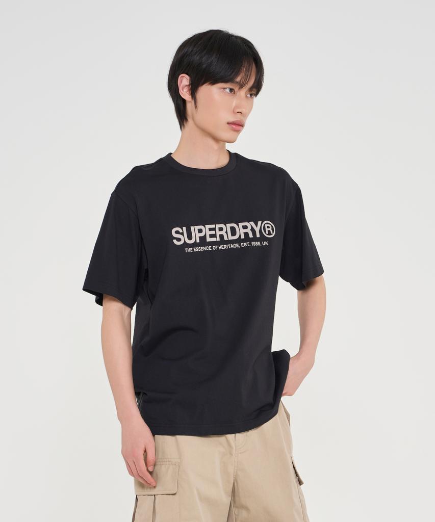 Syupeodeulai Core Logo T-Shirt Black Sduiscq65Blk